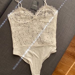 Sheer Lace Bodysuit